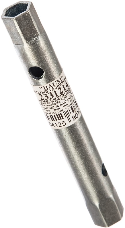 Ключ торцевой трубчатый BAUM 2331214, 12х14 мм