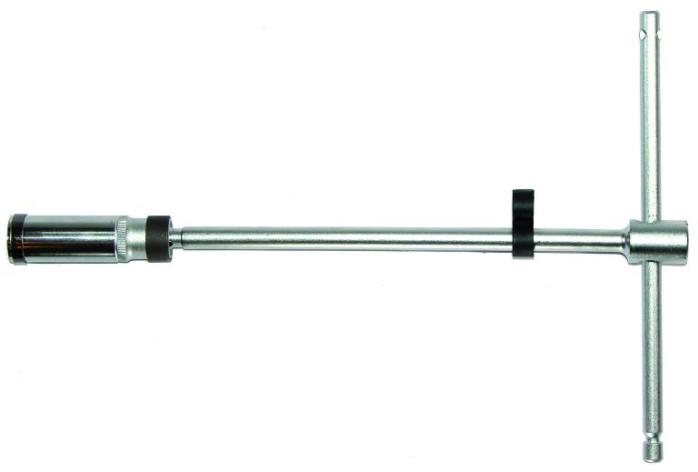 Ключ свечной Force 807430020.6U с крестовым карданом, L=300 мм, S=20.6 мм