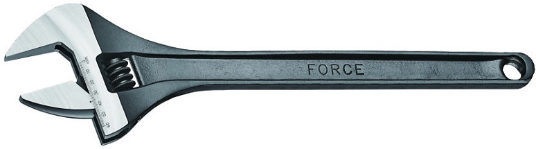 Ключ разводной Force 649375, 46 мм, L=375 мм