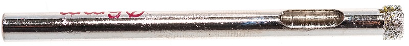 Коронка FIT 35493 алмазная кольцевая для керамогранита, мрамора 6 мм 