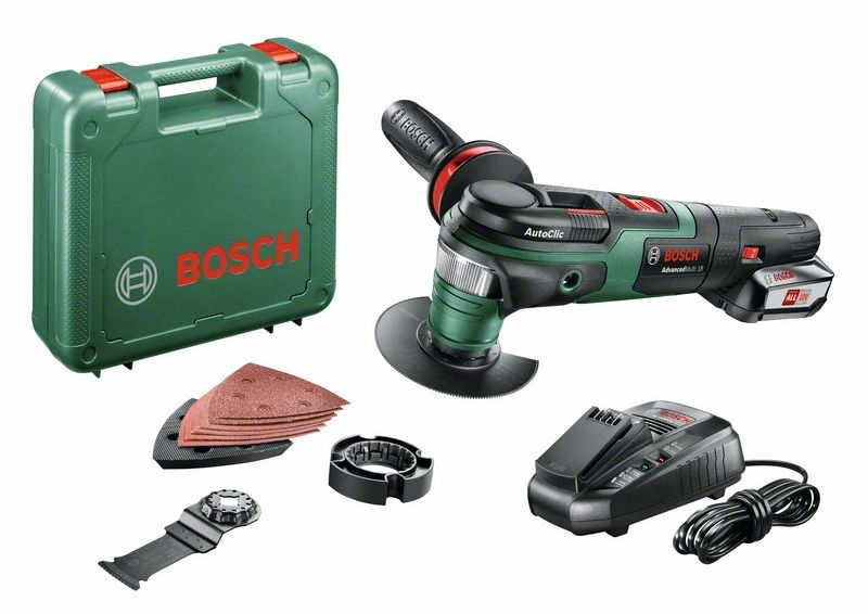 Аккумуляторный универсальный многофункциональный инструмент Bosch AdvancedMulti 18 0603104020