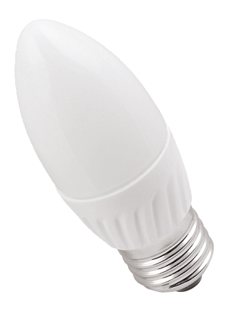 Лампа светодиодная Iek LLE-C35-5-230-40-E27 ECO C35 свеча 5Вт 230В 4000К E27 IEK