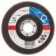 Круг лепестковый Bosch 2608607354 125 мм K60 E.f.Metal