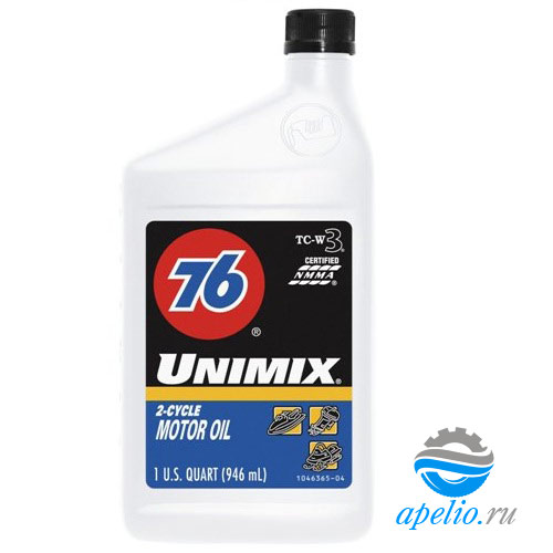Моторное масло 76 075731237261 Unimix 2-Cycle Oil  0.946 л