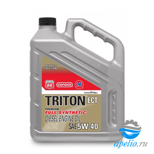 Моторное масло 76 075731060715 Triton ECT Full Synthetic 5W-40 5W-40 3.785 л