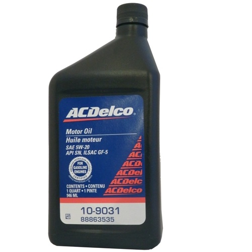 Моторное масло AC Delco 10-9031 Motor Oil 5W-20 0.946 л