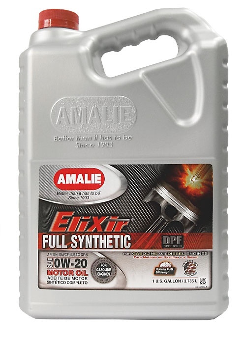 Моторное масло Amalie 160-65757-36 Elixir Full Synthetic 0W-20 3.78 л