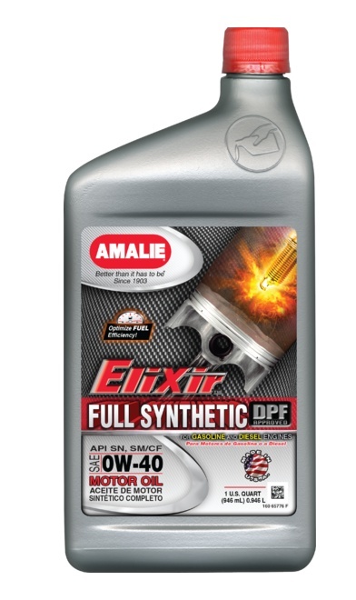 Моторное масло Amalie 160-65776-56 Elixir Full Synthetic 0W-40 0.946 л