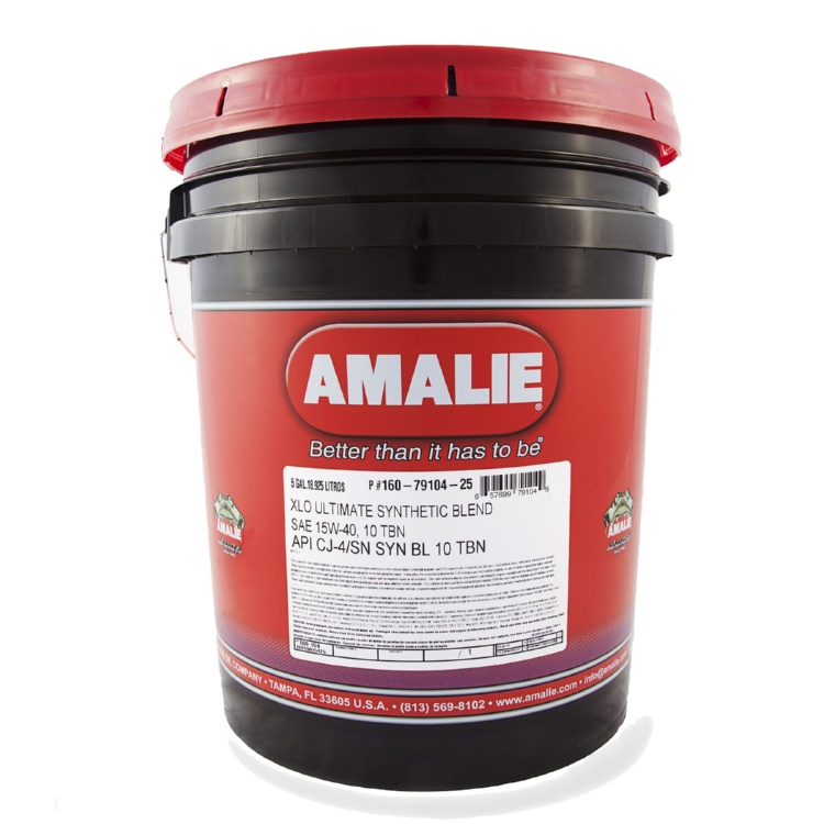 Моторное масло Amalie 160-79104-25 XLO Ultimate Synthetic 15W-40 18.92 л