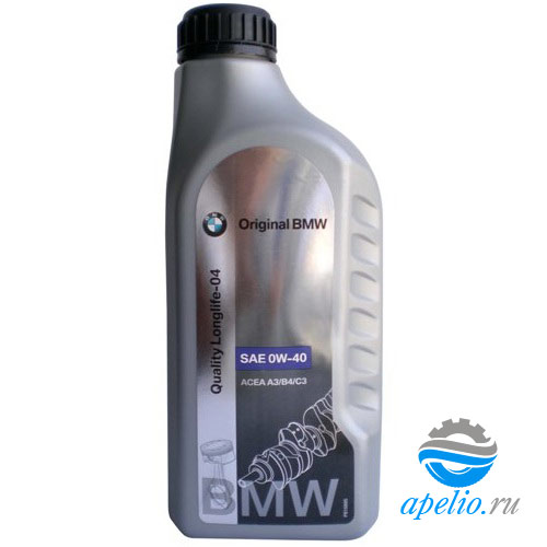Моторное масло BMW 83 21 0 398 504 Quality Longlife-04 0W-40 1 л