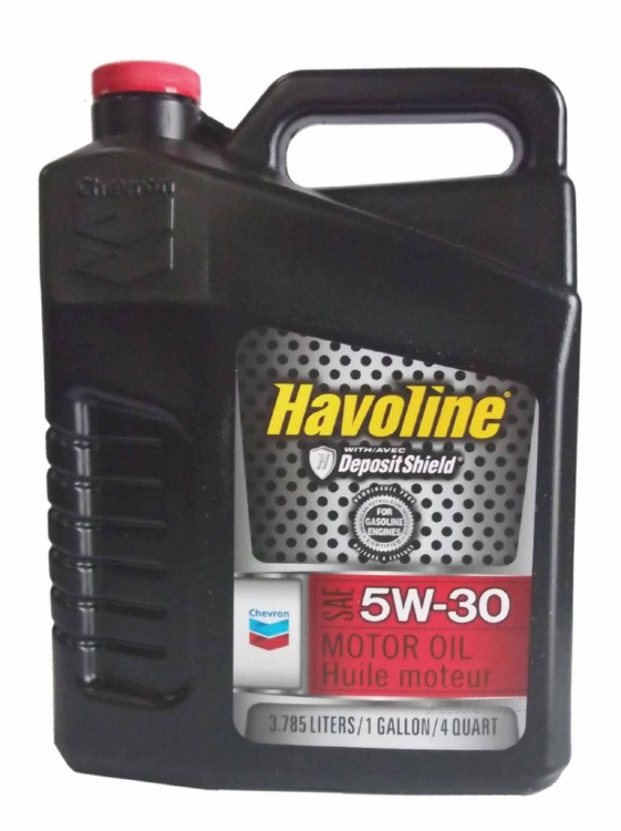 Моторное масло Chevron 076568794767 Havoline Motor Oil 5W-30 3.785 л