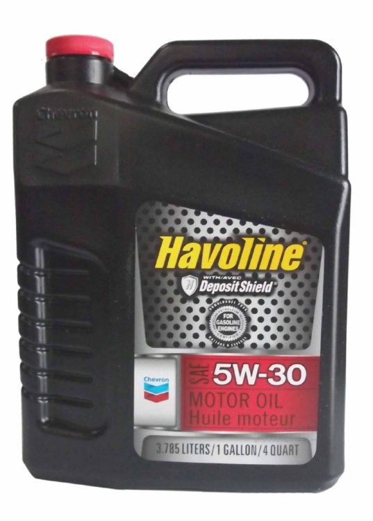 Моторное масло Chevron 223394990 Havoline Motor Oil 5W-30 3.785 л