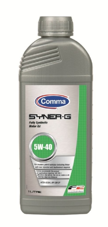 Моторное масло Comma SYN1L Syner-G 5W-40 1 л