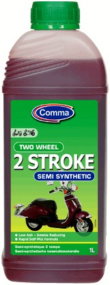 Моторное масло Comma TSTSS1L TWO WHEEL 2 STROKE SEMI SYNTHETIC  1 л