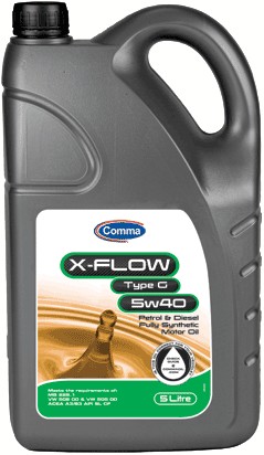 Моторное масло Comma XFG5L X-Flow Type G 5W-40 5 л