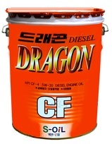 Моторное масло Dragon SUPER DIESEL CF-4SG 5W-30 20 л