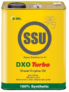 Моторное масло Dragon SSU DXO Turbo 15W-40 4 л