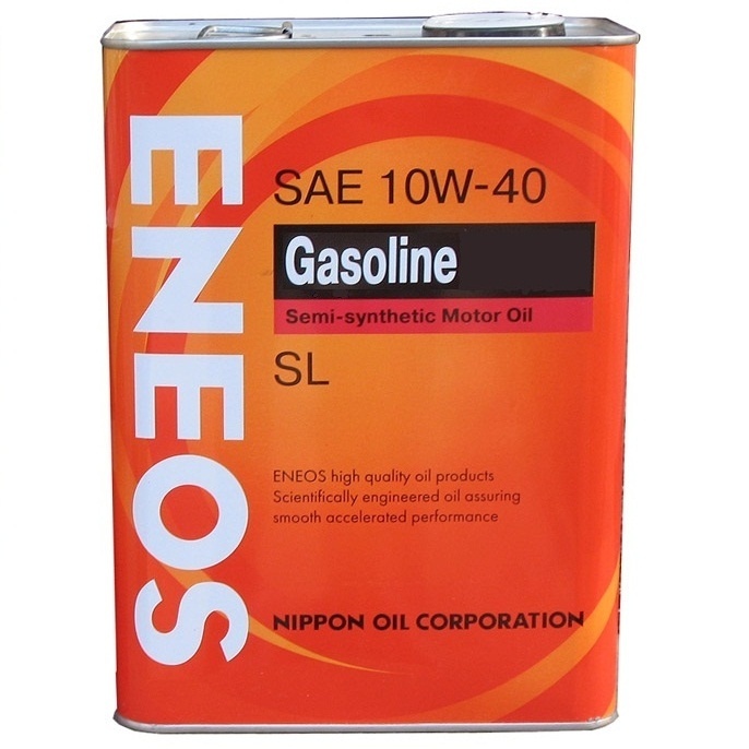 Моторное масло Eneos SUPER GASOLINE SL 10W-40 4 л