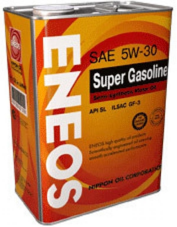 Моторное масло Eneos SUPER GASOLINE SL 5W-30 4 л