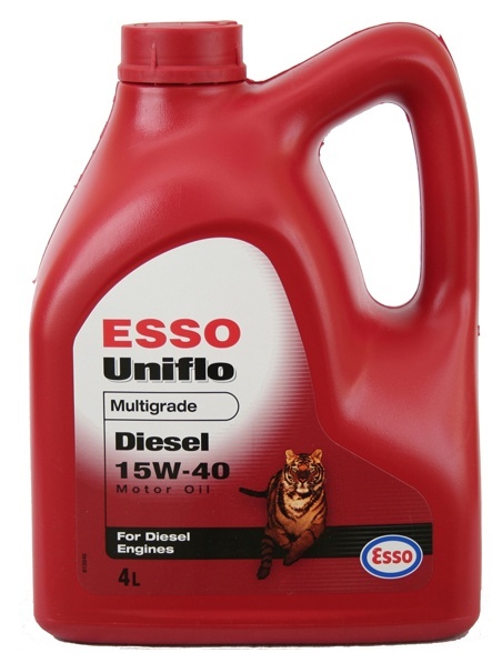 Моторное масло Esso Uniflo Diesel 15W-40 4 л