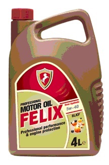 Моторное масло Felix 4606532004699 FELIX Semi SL/CF 5W-40 4 л