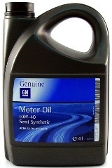Моторное масло General Motors 93165215 Semi Synthetic 10W-40 4 л
