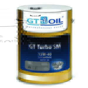 Моторное масло Gt oil 880 905940 705 9 GT Turbo SM 15W-40 20 л