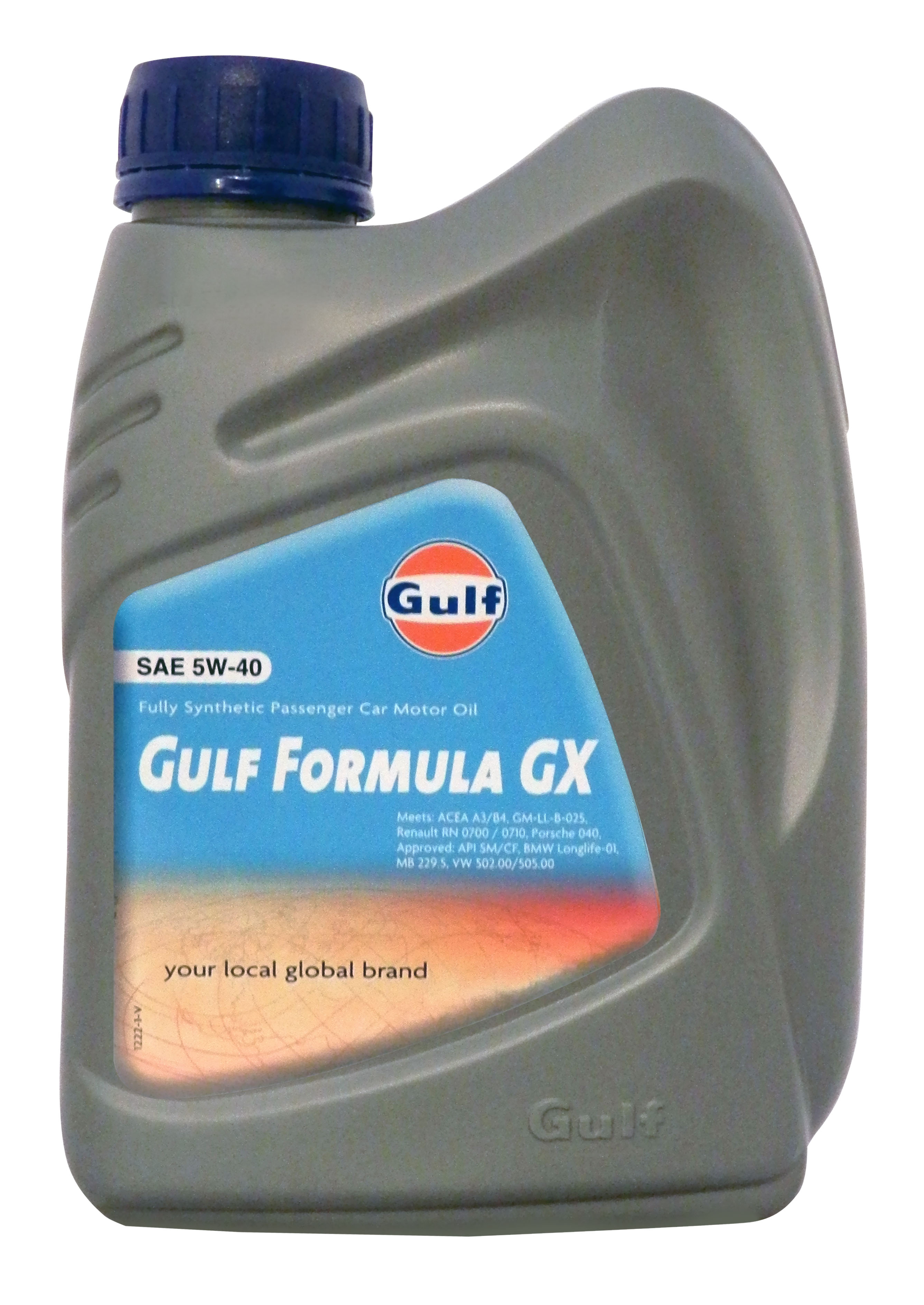 Моторное масло Gulf 8717154956092 Formula GX 5W-40 1 л