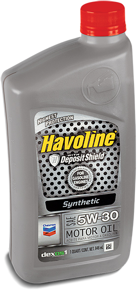 Моторное масло Havoline 223402729 HAVOLINE SYNTHETIC M/O 5W-30 0.946 л