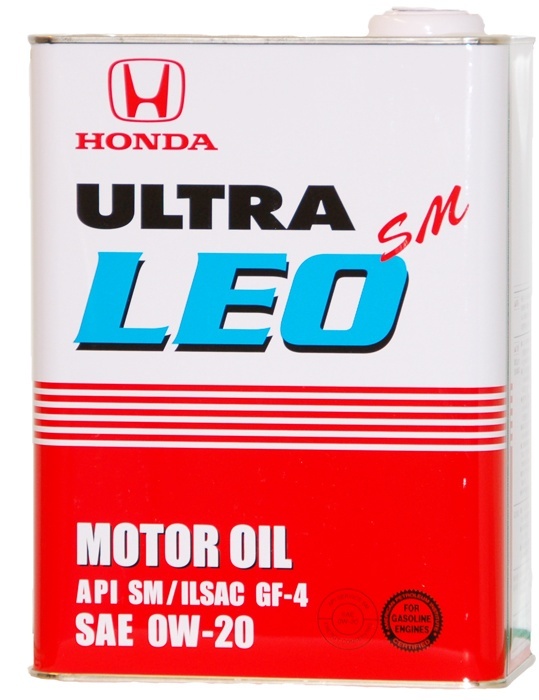 Моторное масло Honda 08211-99904 ULTRA LEO SM 0W-20 4 л