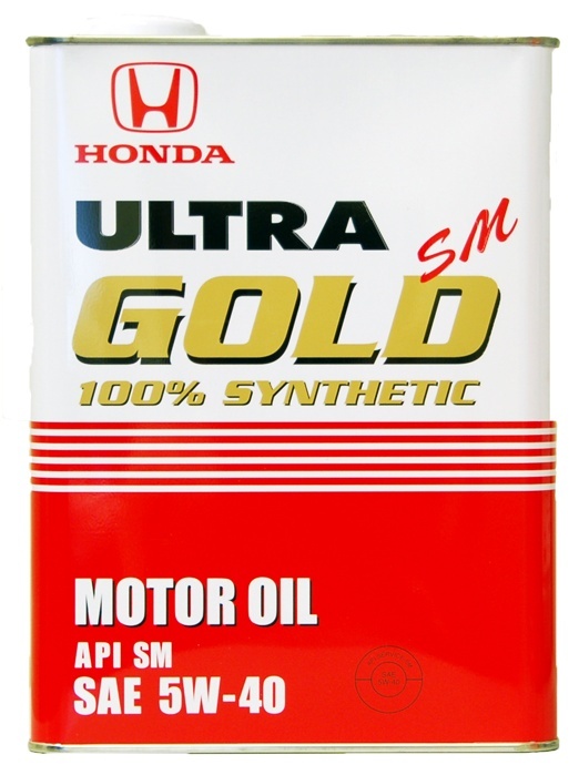 Моторное масло Honda 08214-99904 ULTRA GOLD SM 5W-40 4 л