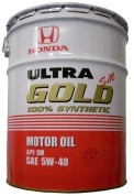 Моторное масло Honda 0821499907 ULTRA GOLD SM 5W-40 20 л