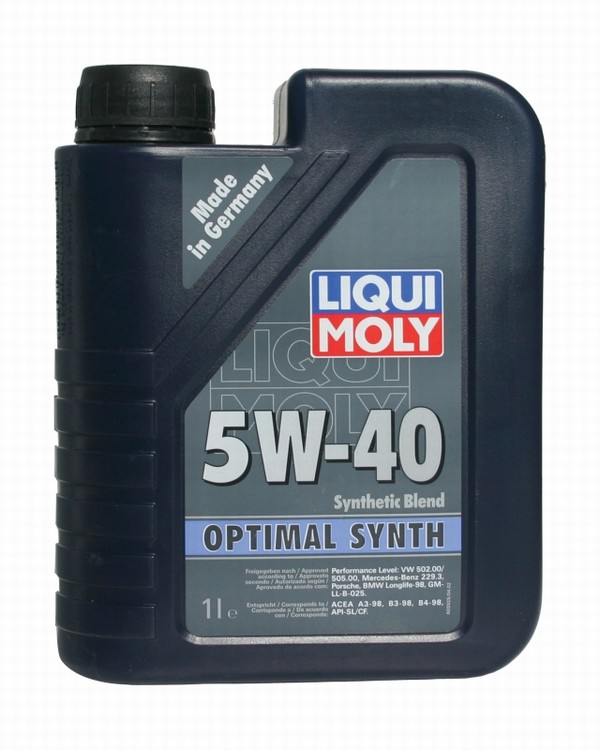 Моторное масло Liqui Moly 3925 Optimal Synth 5W-40 1 л