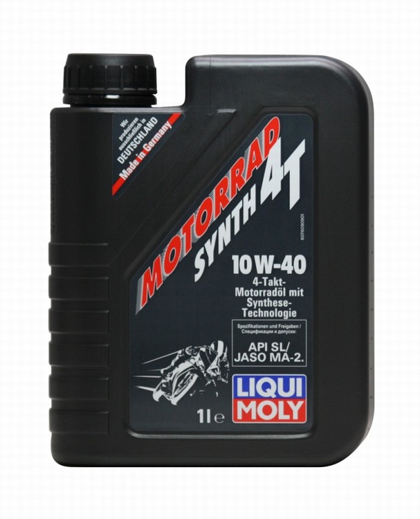 Моторное масло Liqui Moly 7609 Motorrad 4T 10W-40 1 л