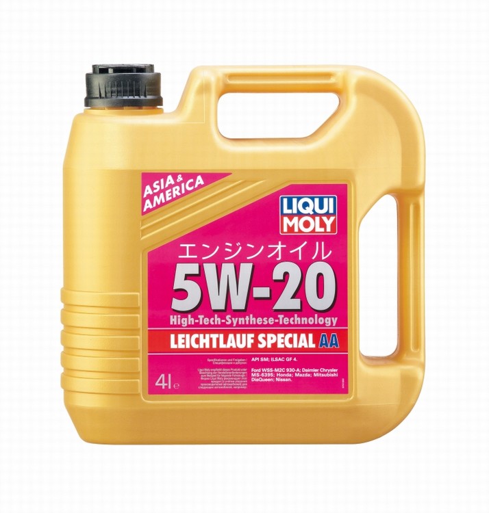 Моторное масло Liqui Moly 7621 Leichtlauf Special AA 5W-20 4 л