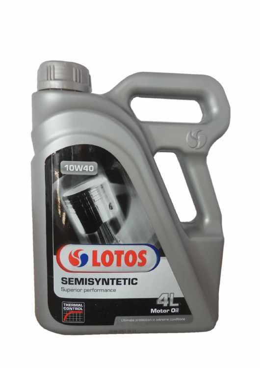 Моторное масло Lotos WF-K400910-0H0 SEMISYNTHETIC SL/CF 10W-40 4 л