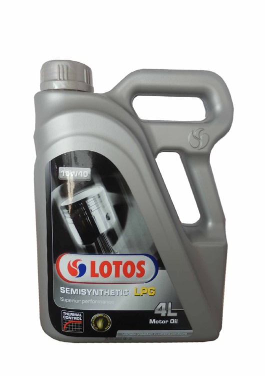 Моторное масло Lotos WF-K402Z70-0H0 SEMISYNTHETIC LPG 10W-40 4 л