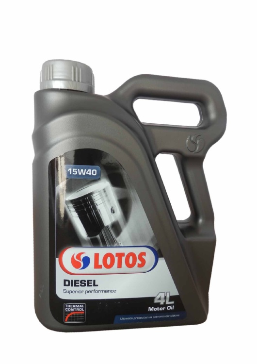 Моторное масло Lotos WF-K403580-0H0 DIESEL CG-4/SJ 15W-40 4 л