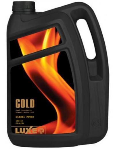 Моторное масло Luxe 130 GOLD Diesel Power 10W-40 5 л