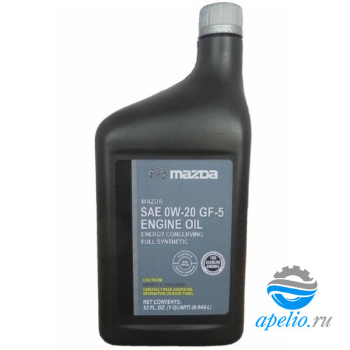 Моторное масло Mazda 0000-G5-0W20-QT With Moly Engine Oil 0W-20 0.946 л