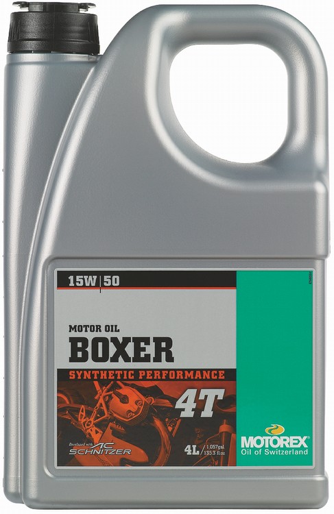 Моторное масло Motorex 300269 Boxer 4T 15W-50 4 л
