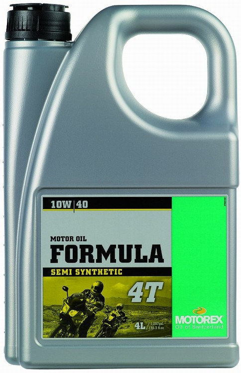 Моторное масло Motorex 301590 Formula 4T 10W-40 4 л