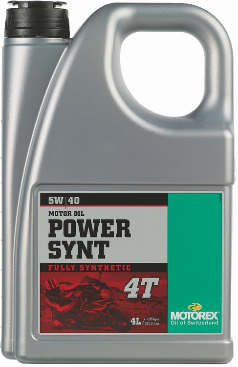 Моторное масло Motorex 301901 Power Synt 4T 5W-40 4 л