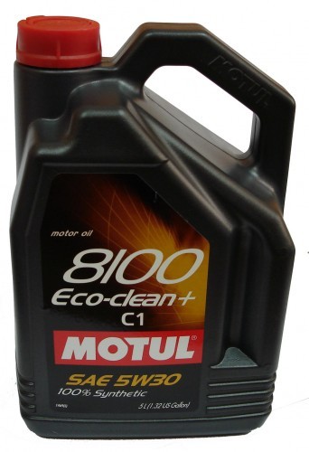 Моторное масло Motul 101584 8100 Eco-clean+ 5W-30 5 л