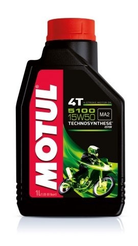 Моторное масло Motul 104080 5100 T/Ester 4T 15W-50 1 л