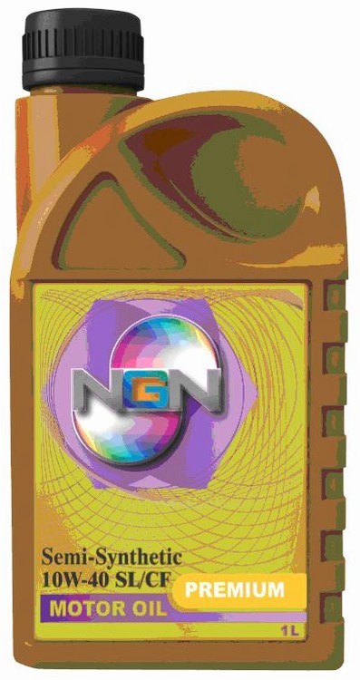 Моторное масло NGN Premium 10W-40 1 л