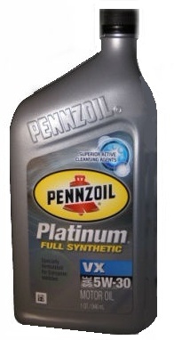 Моторное масло Pennzoil 071611000499 Platinum VX 5W-30 0.946 л