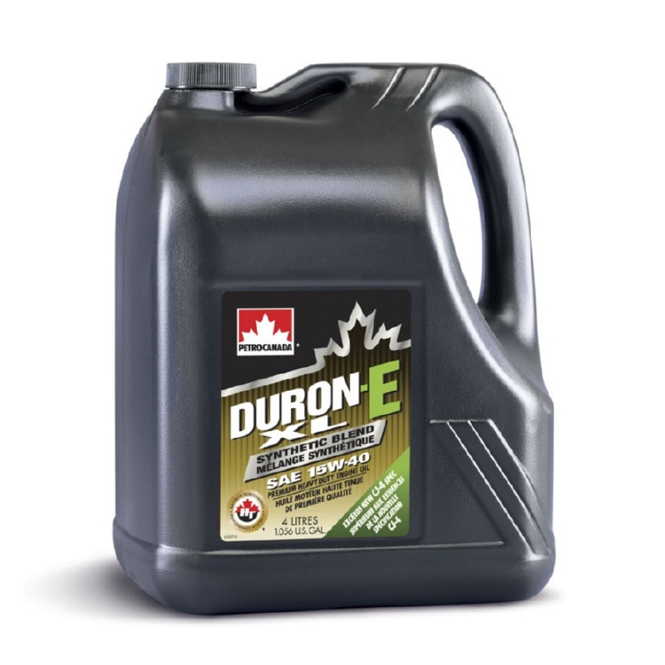 Моторное масло Petro-Canada 055223601138 Duron E XL Synthetic Blend 15W-40 4 л