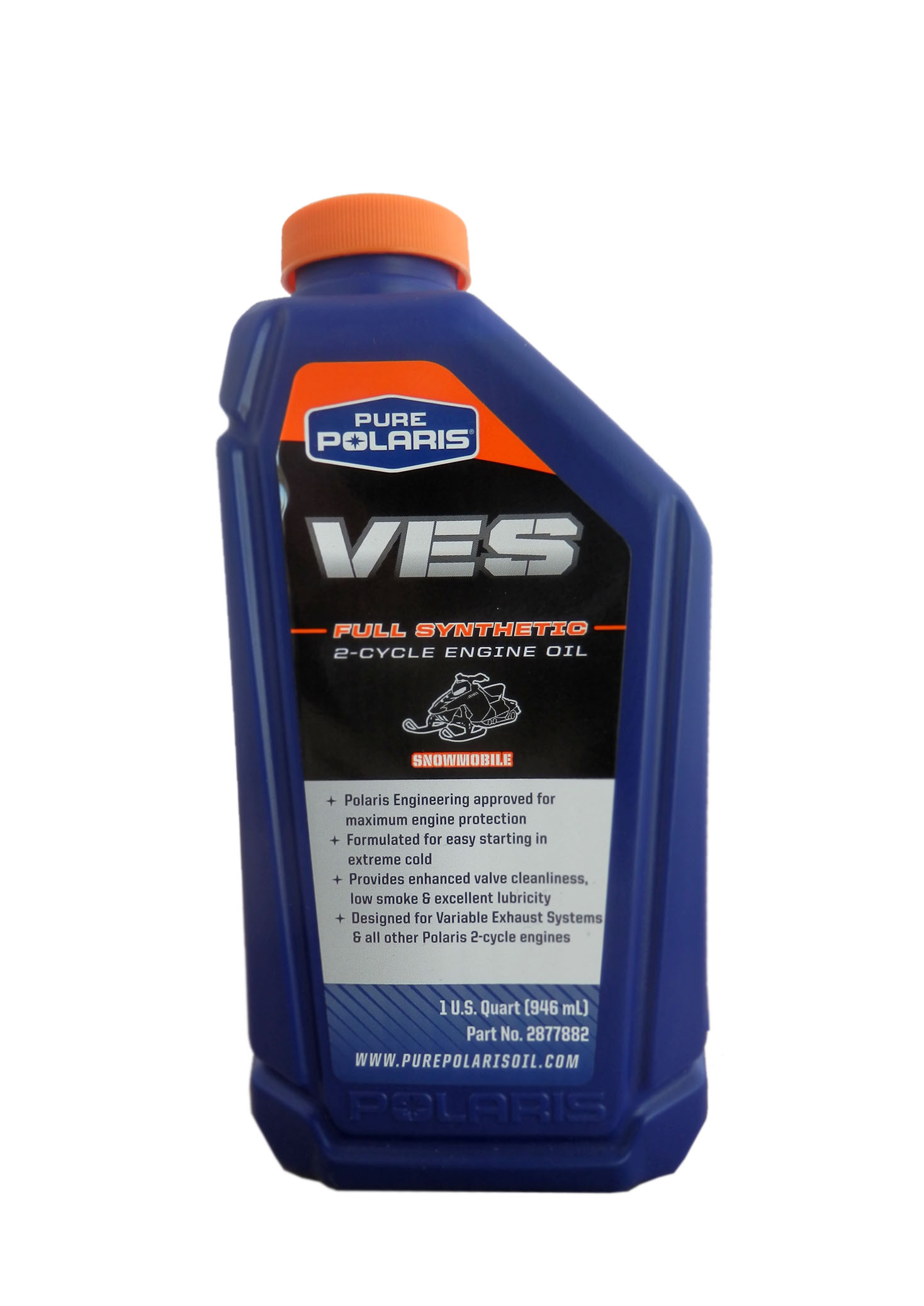 Моторное масло Polaris 2877882 VES Full Synthetic 2-cycle Engine Oil  0.946 л