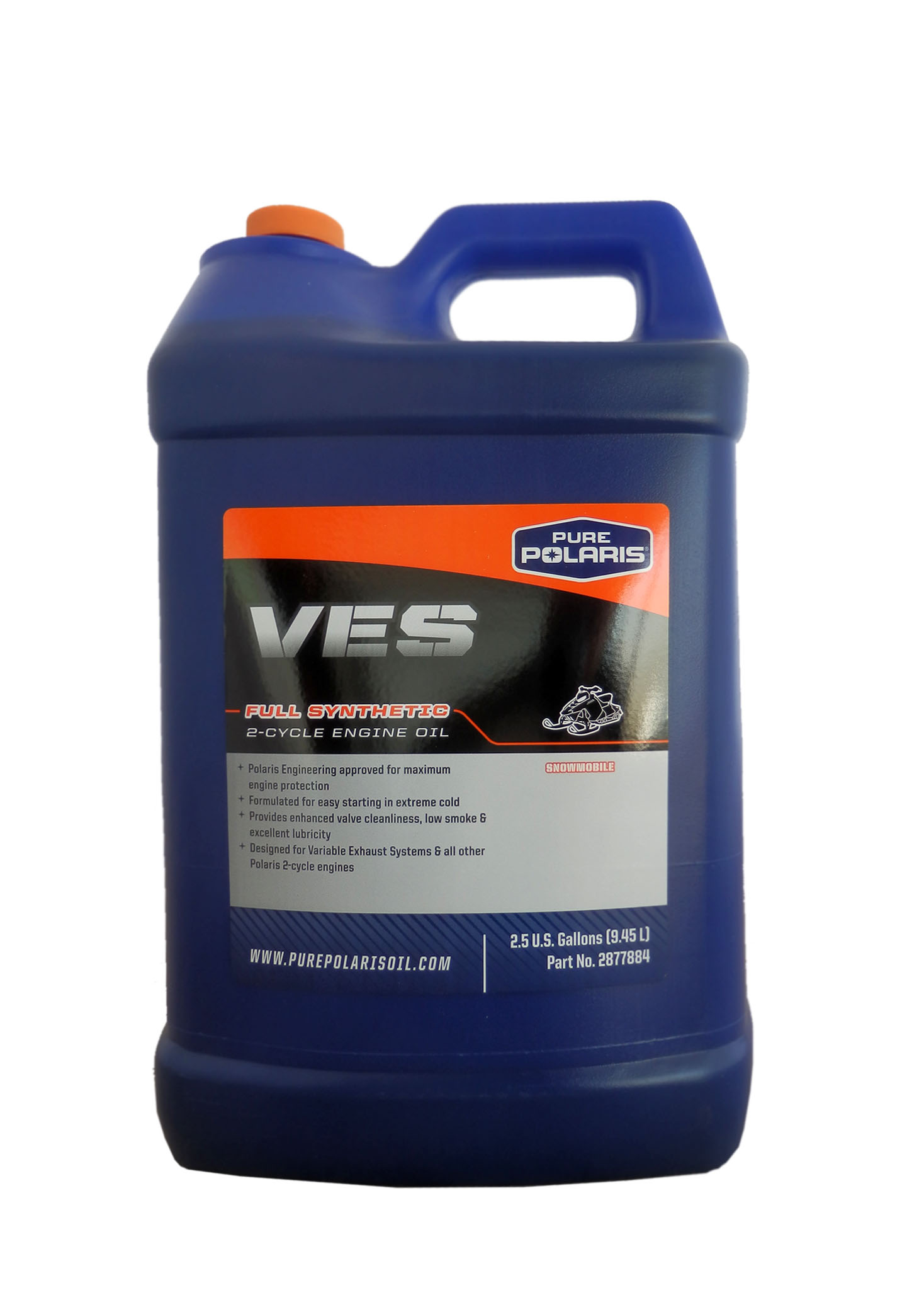 Моторное масло Polaris 2877884 VES Full Synthetic 2-cycle Engine Oil  9.46 л